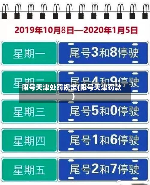 限号天津处罚规定(限号天津罚款)-第3张图片