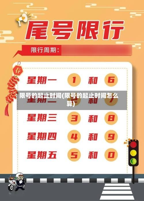 限号的起止时间(限号的起止时间怎么算)