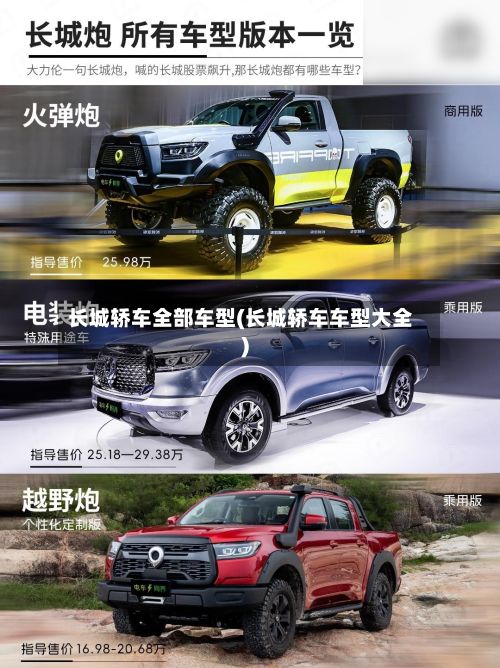 长城轿车全部车型(长城轿车车型大全)-第3张图片