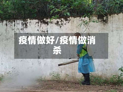 疫情做好/疫情做消杀-第2张图片