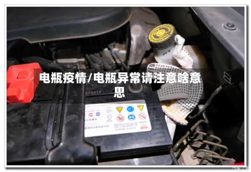 电瓶疫情/电瓶异常请注意啥意思-第2张图片