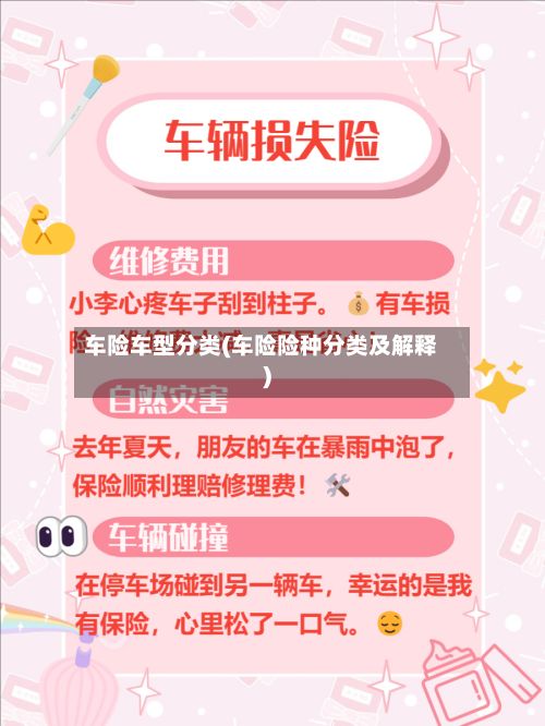 车险车型分类(车险险种分类及解释)