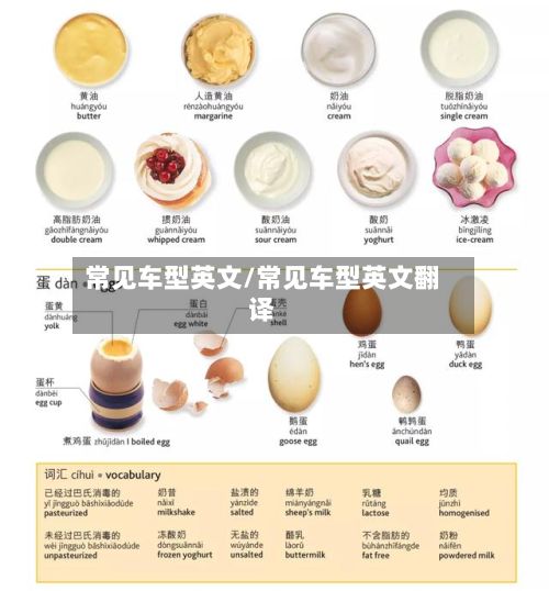 常见车型英文/常见车型英文翻译