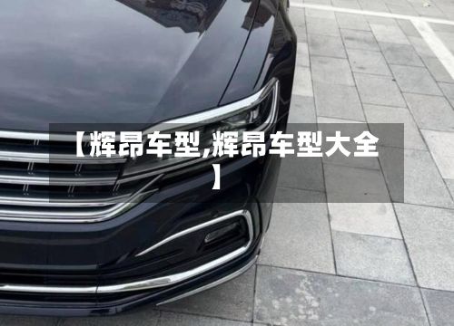 【辉昂车型,辉昂车型大全】-第2张图片