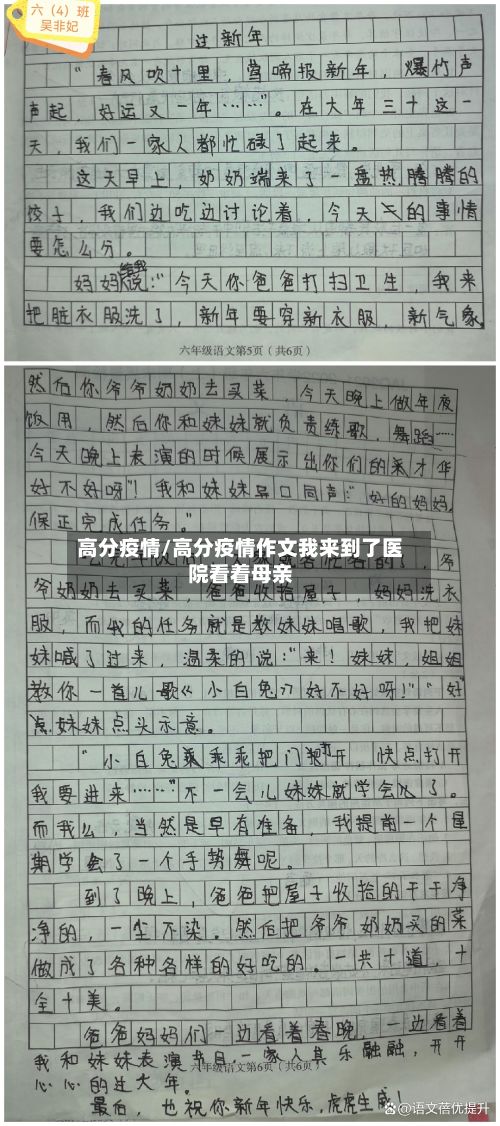 高分疫情/高分疫情作文我来到了医院看着母亲