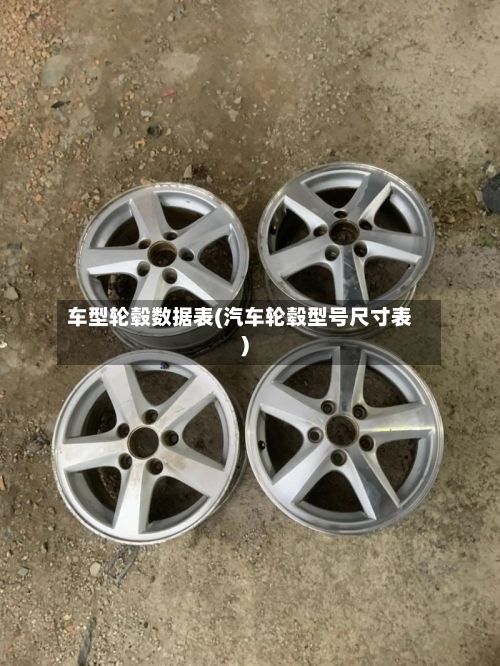 车型轮毂数据表(汽车轮毂型号尺寸表)-第2张图片
