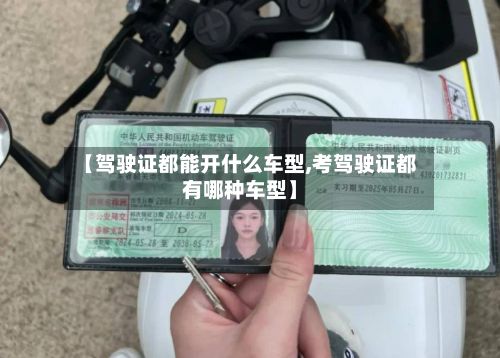 【驾驶证都能开什么车型,考驾驶证都有哪种车型】