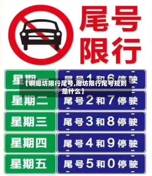 【啊廊坊限行尾号,廊坊限行尾号规则是什么】