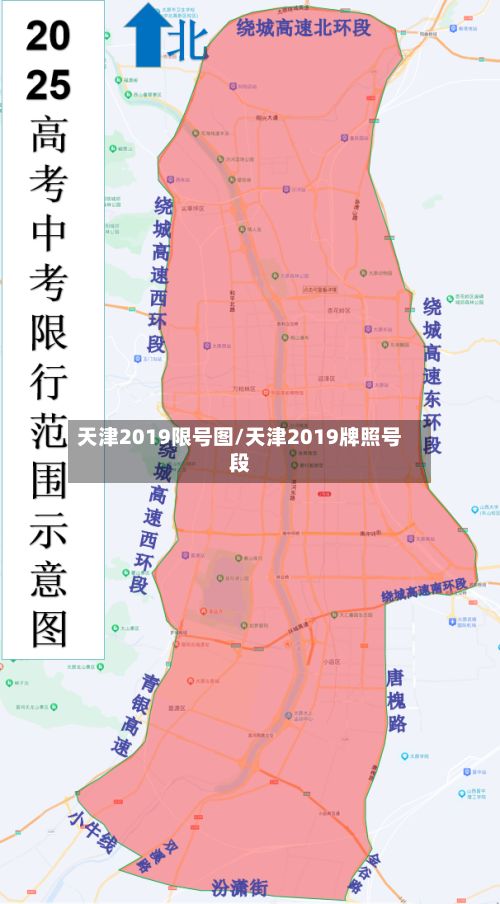 天津2019限号图/天津2019牌照号段