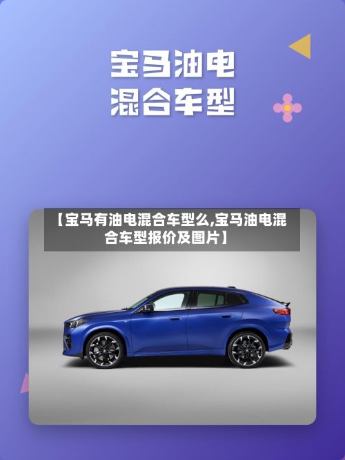 【宝马有油电混合车型么,宝马油电混合车型报价及图片】
