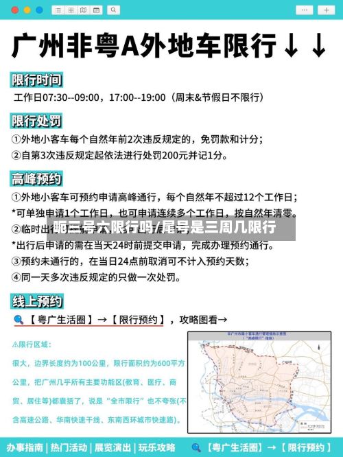 呃三号六限行吗/尾号是三周几限行-第2张图片