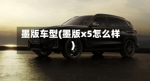 墨版车型(墨版x5怎么样)
