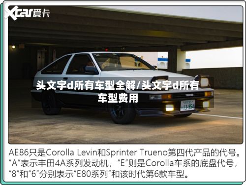 头文字d所有车型全解/头文字d所有车型费用