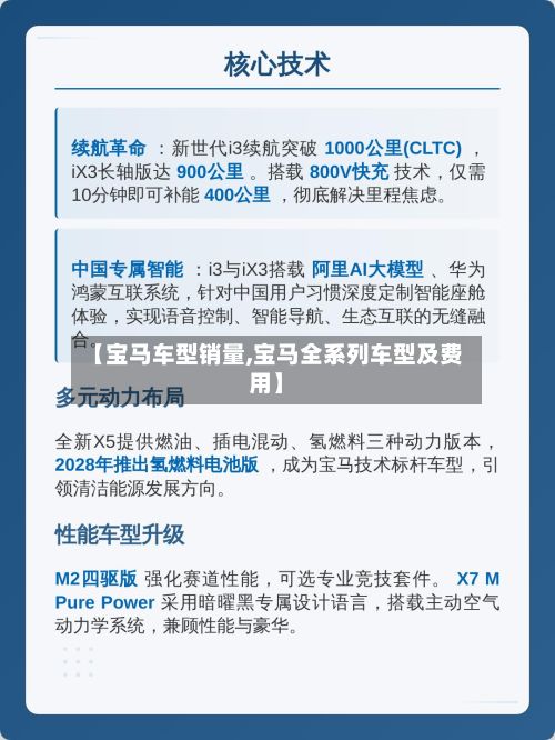 【宝马车型销量,宝马全系列车型及费用】