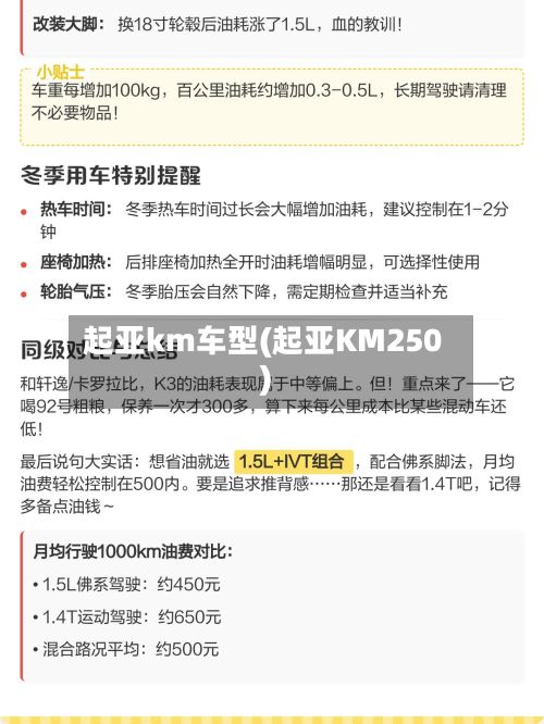 起亚km车型(起亚KM250)-第2张图片