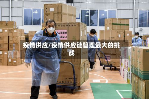 疫情供应/疫情供应链管理最大的挑战